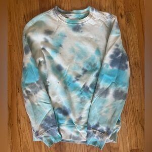 Amazon sweatshirt then hand dyed size xs